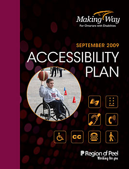 Accessibility Planning Program 2009 Cover