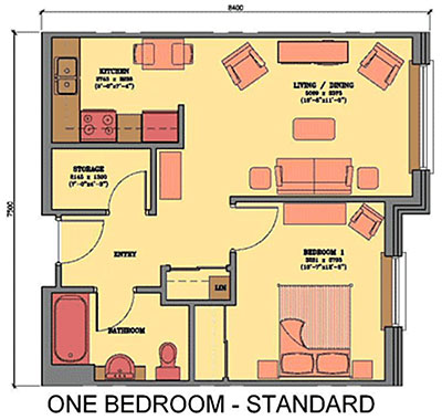 Standard - One Bed Room Suite