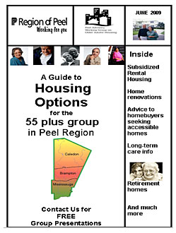 A Guide to Housing Options for the 55 Plus Group in Peel Region