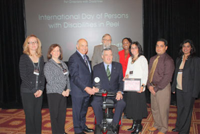 AAC 2009 Certificate of Recognition – Accessible Transportation Team 