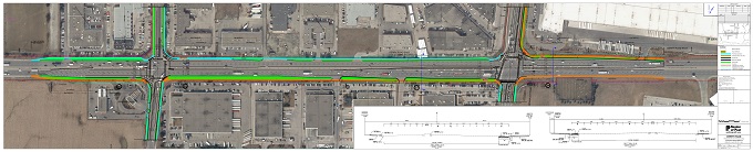Derry Road East: recommended design for active transportation improvements