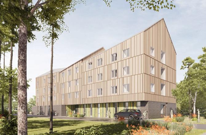 Rendering of Springbrook House