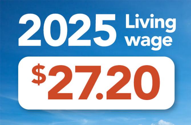 living wage 2025