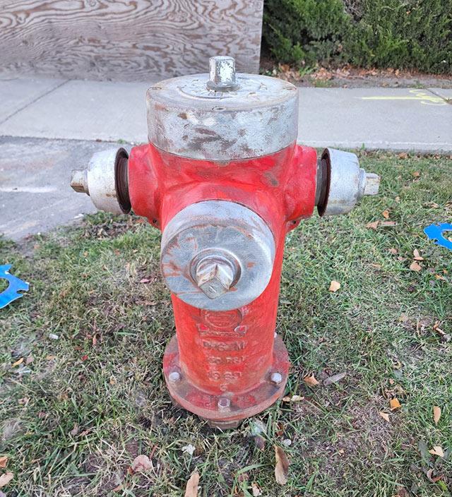 Old fire hydrant