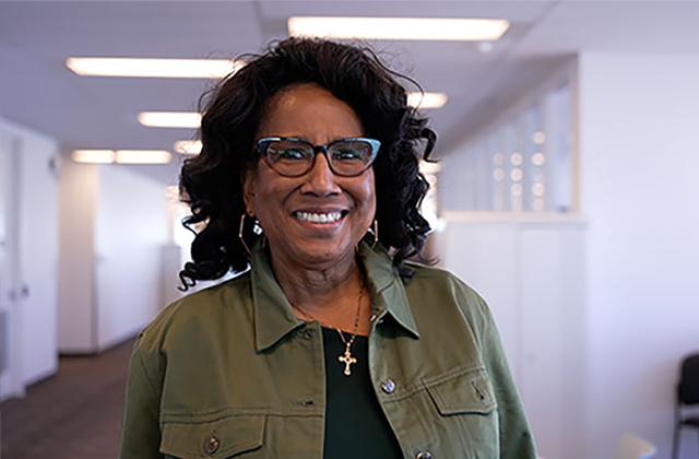 A photo of Hazel, Admin Assistant, Peel Housing Corporation