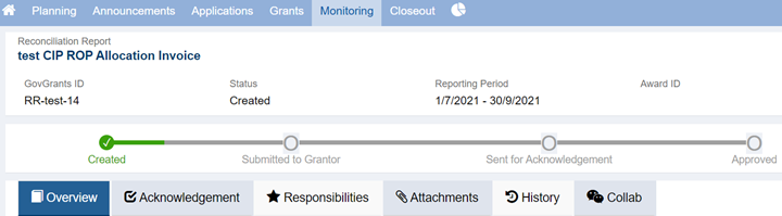 Progress and reconciliation reports Step by step guide to complete reporting requirements