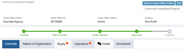 Complete or update your Service Provider Profile Step by step guide to updating your profile
