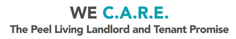 We care - logo