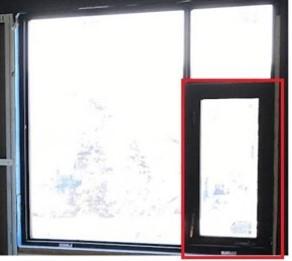 window in peel manor resident room