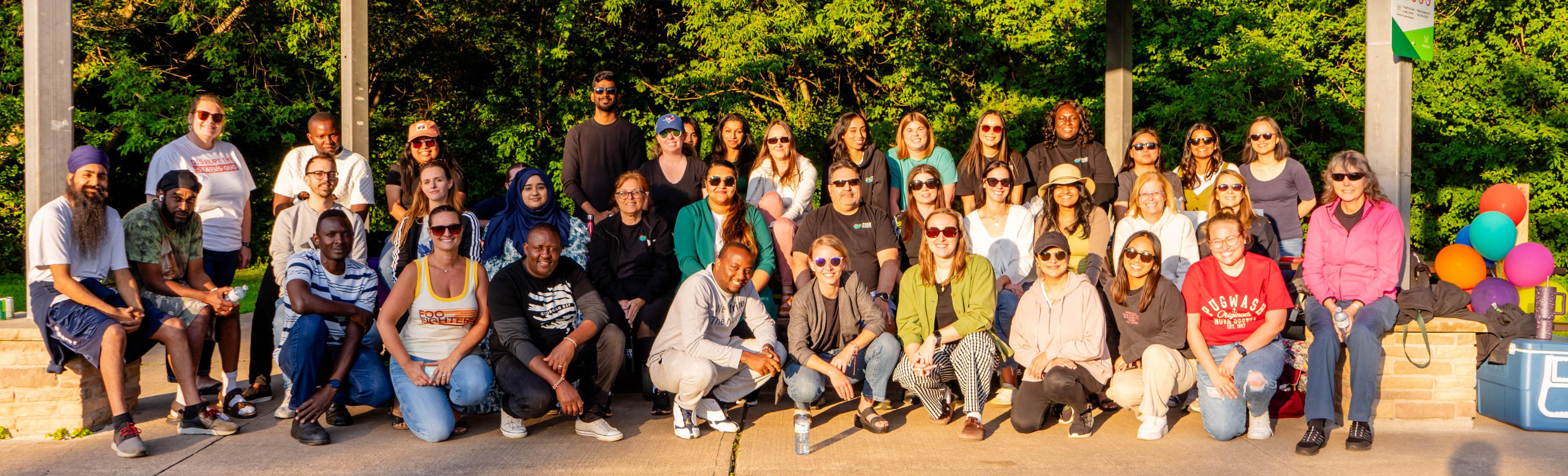 Food banks Mississauga group photo