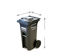 small garbage bin